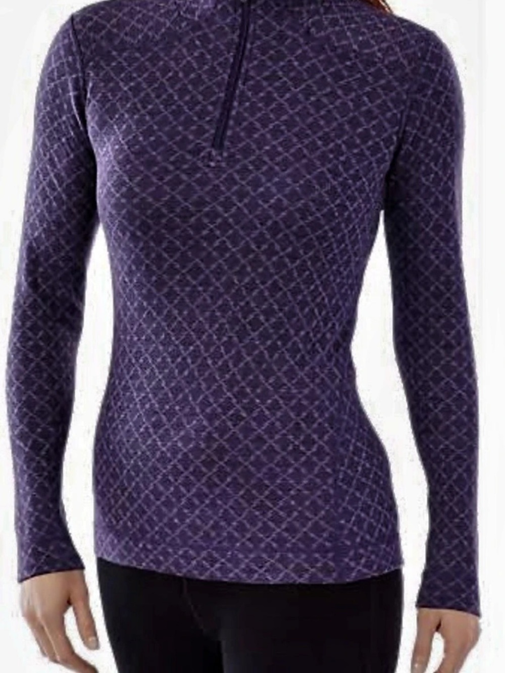 Smartwool merino 250 Women's purple quarter zip